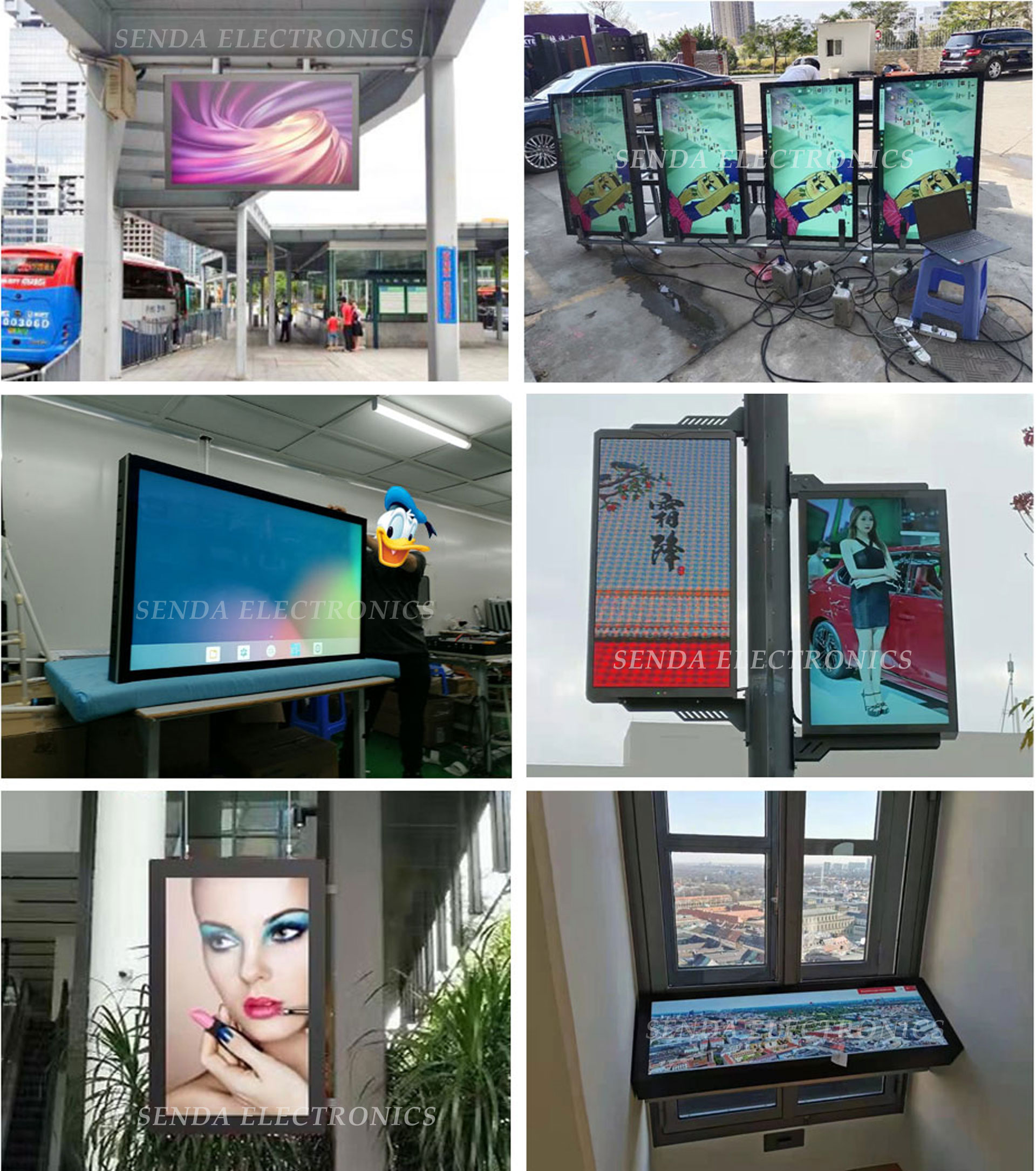 digital signages,window display,digital posters,outdoor digital signages